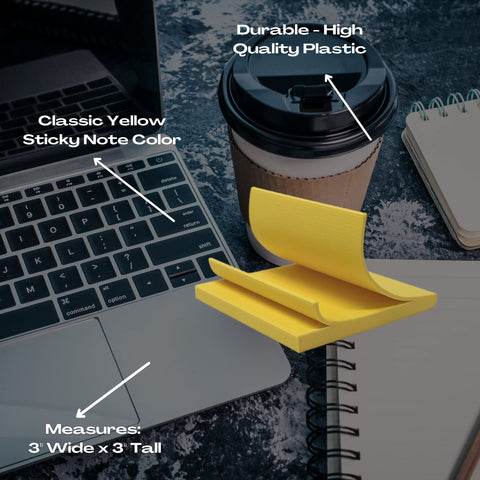Sticky Note Style Phone Stand – Desk Organizer Holder | Made in USA Chatelet Manufacturing 