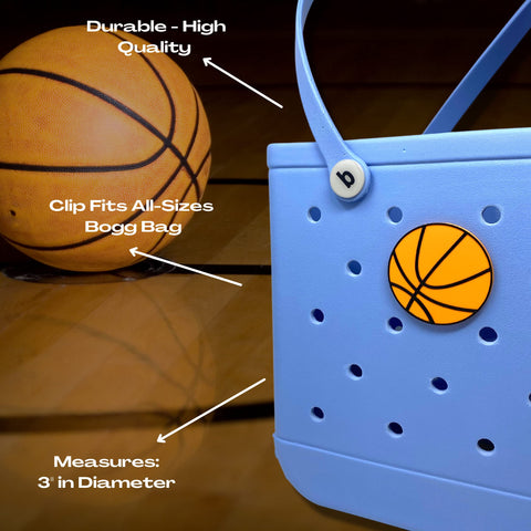 Baseball Sport Charm for Bogg Bags – Durable Tote Bag Accessory | Made in USA Chatelet Manufacturing 