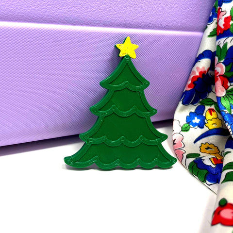 Christmas Candy Cane Tote Bag Charm – Festive Holiday Accessory | Made in USA Chatelet Manufacturing 