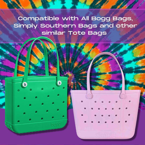 Can Drink and Water Bottle Holder Charm – Tote Bag Accessory for Bogg Bags | Made in USA Chatelet Manufacturing 