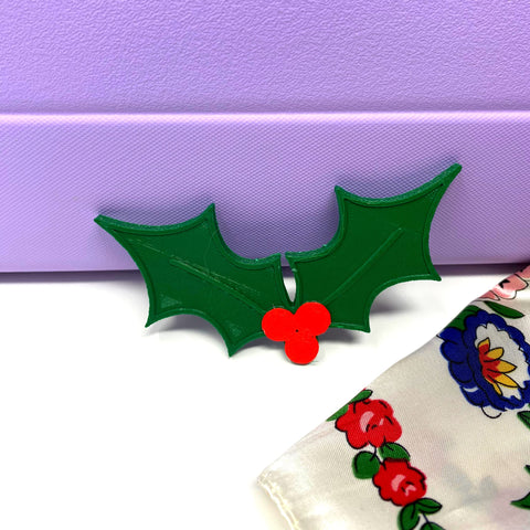 Christmas Candy Cane Tote Bag Charm – Festive Holiday Accessory | Made in USA Chatelet Manufacturing 