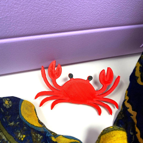 Handmade Crab Beach Tote Charm – Bogg Bag Accessory | Made in USA Chatelet Manufacturing 