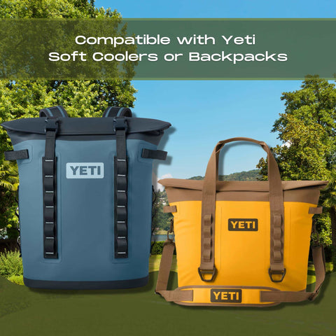 Black Phone Holder Attachment for Yeti Soft Coolers and Backpacks – Made in USA Chatelet Manufacturing 