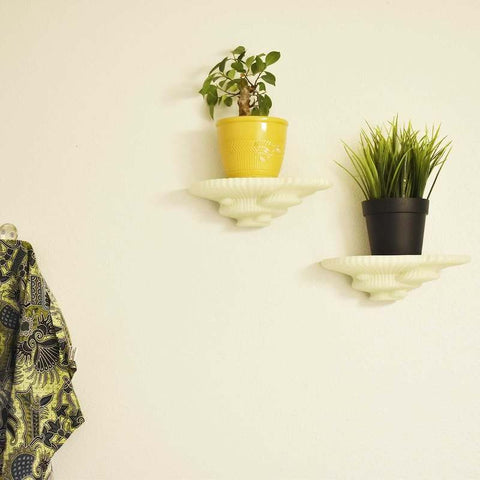 Chatelet Mushroom Floating Shelves – 2.75 x 7.25 Inch Wall Decor | Made in USA Chatelet Manufacturing 