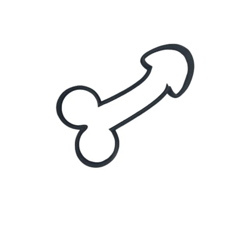 9 Inch Large Penis Novelty Cookie Cutter – Durable Baking Mold | Made in USA Chatelet Manufacturing 