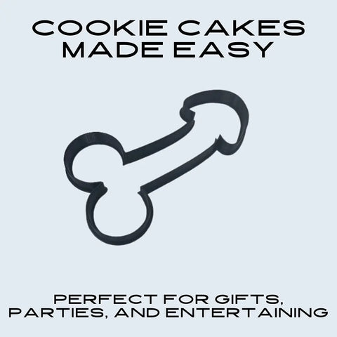 9 Inch Large Penis Novelty Cookie Cutter – Durable Baking Mold | Made in USA Chatelet Manufacturing 
