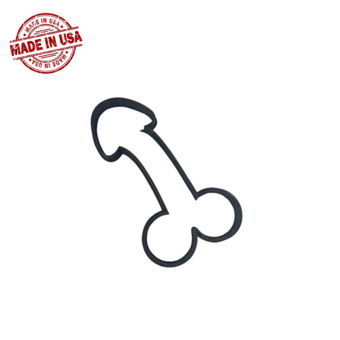 9 Inch Large Penis Novelty Cookie Cutter – Durable Baking Mold | Made in USA Chatelet Manufacturing 