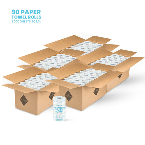 Bumroll Eco-Friendly Toilet Paper – 12 Rolls 400 Sheets 2-Ply | Made in USA Bumroll 
