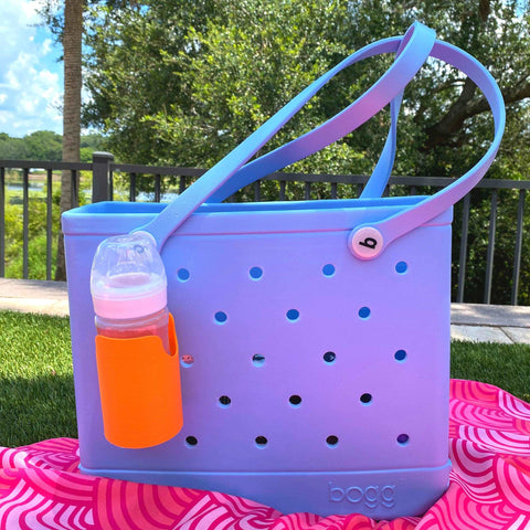 Can Drink and Water Bottle Holder Charm – Tote Bag Accessory for Bogg Bags | Made in USA Chatelet Manufacturing 