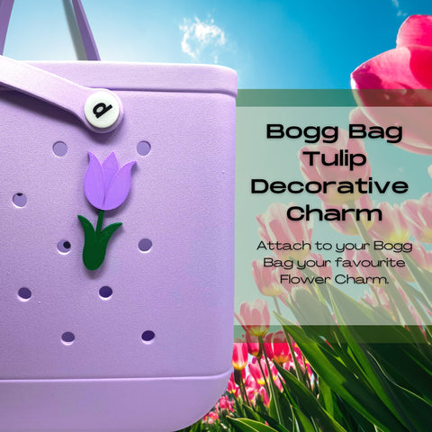 Bogletts Daisy Flower Charm – Decorative Bag Accessory for Bogg Bags | Made in USA Chatelet Manufacturing 