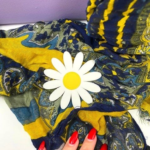 Bogletts Daisy Flower Charm – Decorative Bag Accessory for Bogg Bags | Made in USA Chatelet Manufacturing 