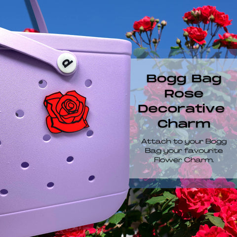 Bogletts Daisy Flower Charm – Decorative Bag Accessory for Bogg Bags | Made in USA Chatelet Manufacturing 