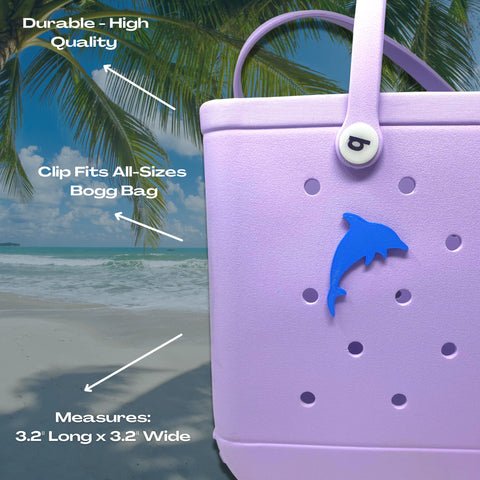 Handmade Crab Beach Tote Charm – Bogg Bag Accessory | Made in USA Chatelet Manufacturing 
