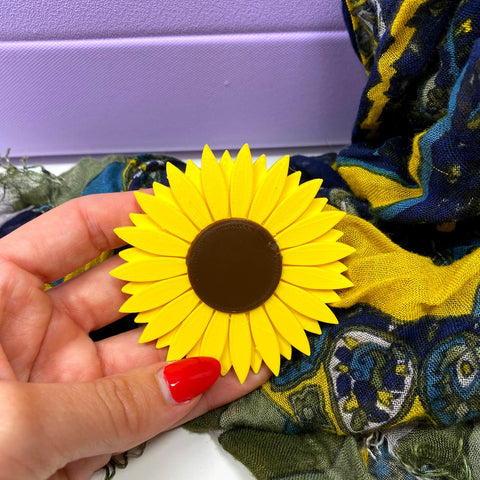 Bogletts Daisy Flower Charm – Decorative Bag Accessory for Bogg Bags | Made in USA Chatelet Manufacturing 
