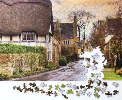 Stanton, England, Wooden Jigsaw Puzzle, 612 Pcs Perplexing Puzzles  Jigsaw Puzzles