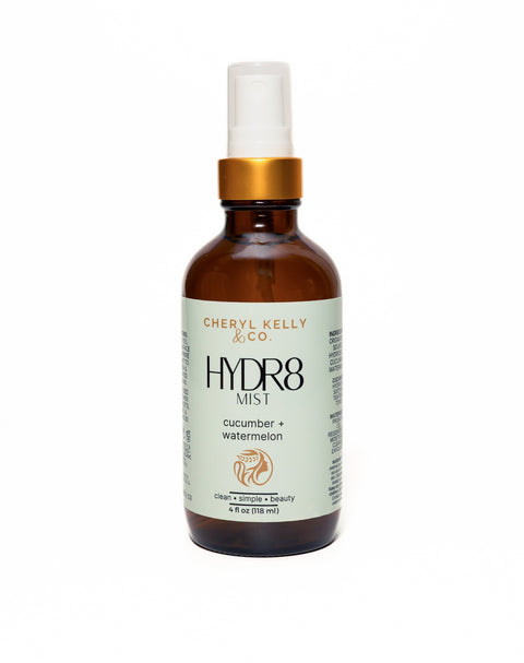 Hydrating Facial Mist – Cucumber and Watermelon Toner for Sensitive Skin | Cheryl Kelly & Co. Made in USA