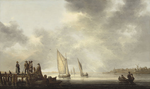 A Pier Overlooking Dordrecht, Cuyp, Wooden Puzzle, 513 Pcs Perplexing Puzzles  Jigsaw Puzzles