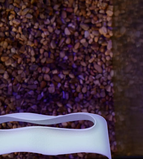 Abstract Wavy Aquarium Viewing Tunnel – Under-Substrate Hideout | Made in USA Chatelet Manufacturing 