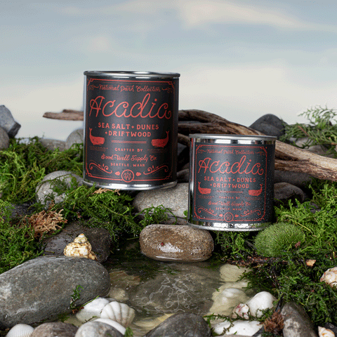 Acadia National Park Candle Good & Well Supply Co.  Candles