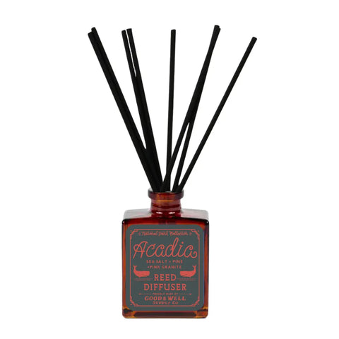 Acadia National Park Reed Diffuser Good & Well Supply Co. 