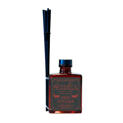 Acadia National Park Reed Diffuser Good & Well Supply Co. 