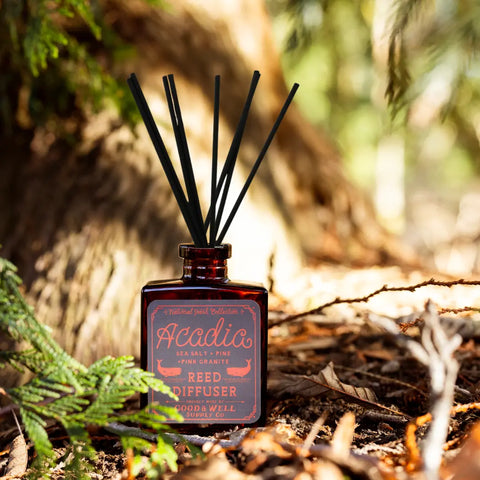 Acadia National Park Reed Diffuser Good & Well Supply Co. 