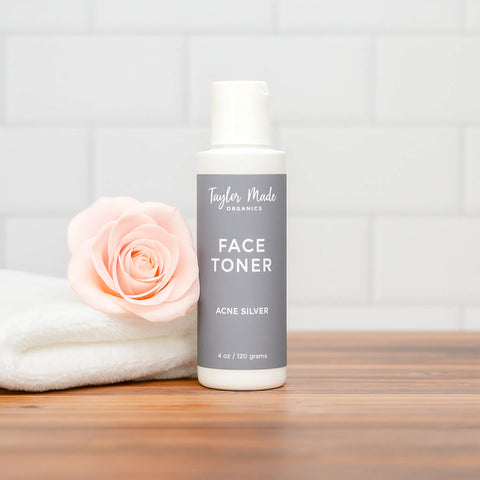 Acne Silver Organic Toner Taylor Made Organics  toner