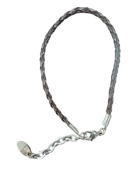 Adjustable Air Force Leather Bracelet – Braided Black, Tan, Brown | Made in USA Patriotic Gift Michelle Marie Boutique  Bracelet