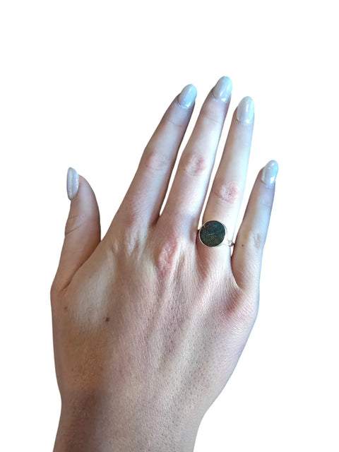 Adjustable Bohemian Resin Alloy Metal Ring – Handmade Artisan Jewelry in Multiple Colors | Made in USA Michelle Marie Boutique  Rings