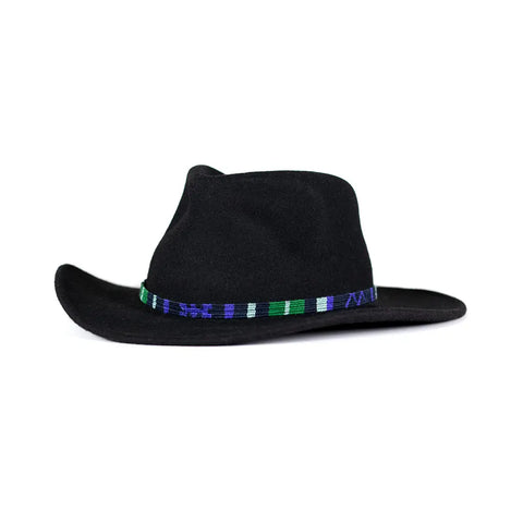 Adjustable Colorful Hatband Accessory – Leather Lace Closure – Small and Large Sizes | Made in USA Handcrafted Auburn Leathercrafters  item