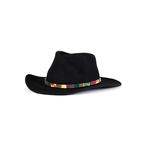 Adjustable Colorful Hatband Accessory – Leather Lace Closure – Small and Large Sizes | Made in USA Handcrafted Auburn Leathercrafters  item