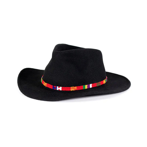 Adjustable Colorful Hatband Accessory – Leather Lace Closure – Small and Large Sizes | Made in USA Handcrafted Auburn Leathercrafters  item