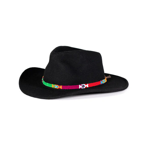 Adjustable Colorful Hatband Accessory – Leather Lace Closure – Small and Large Sizes | Made in USA Handcrafted Auburn Leathercrafters  item