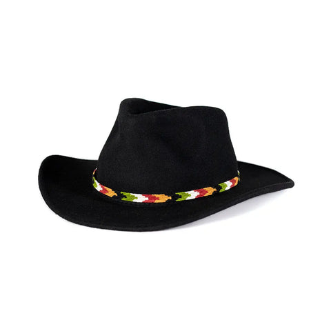 Adjustable Colorful Hatband Accessory – Leather Lace Closure – Small and Large Sizes | Made in USA Handcrafted Auburn Leathercrafters  item