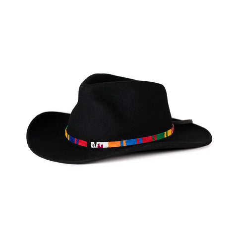 Adjustable Colorful Hatband Accessory – Leather Lace Closure – Small and Large Sizes | Made in USA Handcrafted Auburn Leathercrafters  item