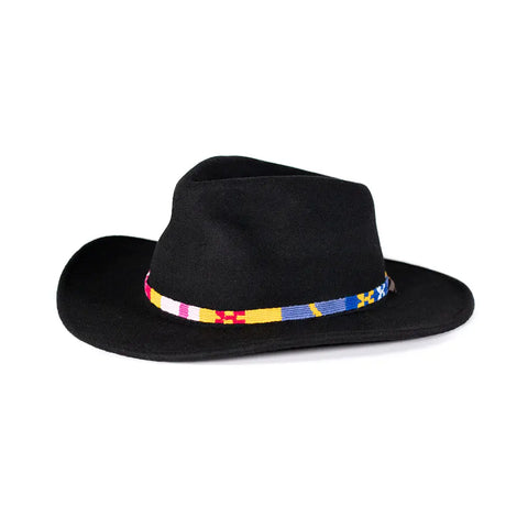 Adjustable Colorful Hatband Accessory – Leather Lace Closure – Small and Large Sizes | Made in USA Handcrafted Auburn Leathercrafters  item