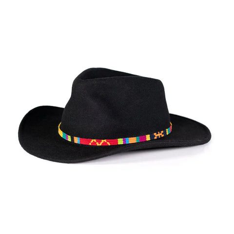 Adjustable Colorful Hatband Accessory – Leather Lace Closure – Small and Large Sizes | Made in USA Handcrafted Auburn Leathercrafters  item