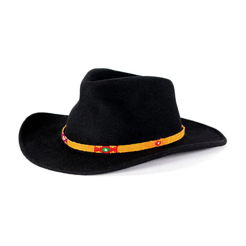 Adjustable Colorful Hatband Accessory – Leather Lace Closure – Small and Large Sizes | Made in USA Handcrafted Auburn Leathercrafters  item