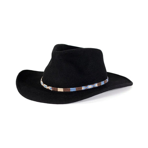 Adjustable Colorful Hatband Accessory – Leather Lace Closure – Small and Large Sizes | Made in USA Handcrafted Auburn Leathercrafters  item