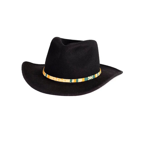 Adjustable Colorful Hatband Accessory – Leather Lace Closure – Small and Large Sizes | Made in USA Handcrafted Auburn Leathercrafters  item