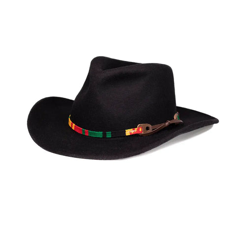 Adjustable Colorful Hatband Accessory – Leather Lace Closure – Small and Large Sizes | Made in USA Handcrafted Auburn Leathercrafters  item