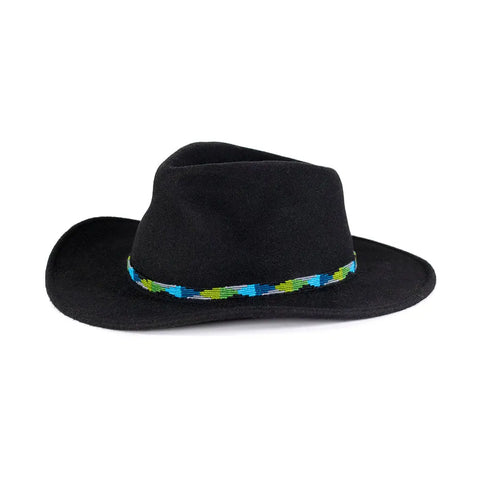 Adjustable Colorful Hatband Accessory – Leather Lace Closure – Small and Large Sizes | Made in USA Handcrafted Auburn Leathercrafters  item