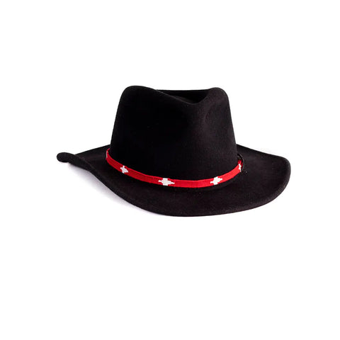 Adjustable Colorful Hatband Accessory – Leather Lace Closure – Small and Large Sizes | Made in USA Handcrafted Auburn Leathercrafters  item