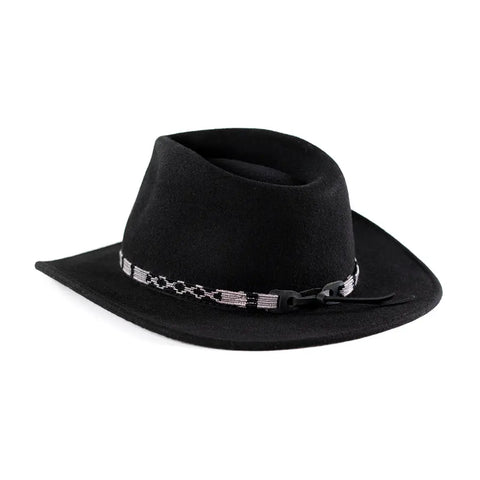 Adjustable Colorful Hatband Accessory – Leather Lace Closure – Small and Large Sizes | Made in USA Handcrafted Auburn Leathercrafters  item