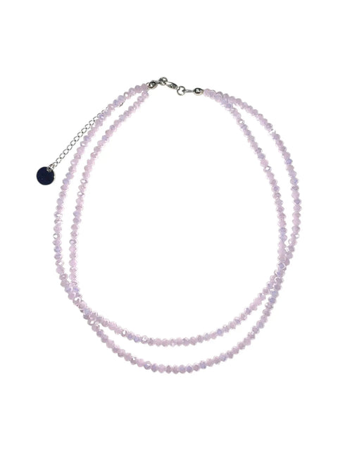 Adjustable Double-Strand Beaded Necklace 18-21 Inch – Gold Or Stainless Steel | Made in USA Michelle Marie Boutique  Necklaces