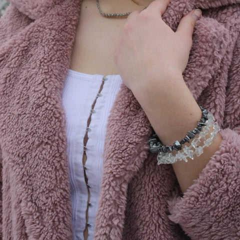 Adjustable Gemstone Bracelet: Find Your Perfect Fit & Meaning (Stackable!) Michelle Marie Boutique  Bracelet