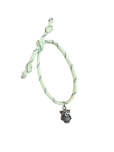 Adjustable Glow Bracelet for Kids – Neon Blue Charm Cord Jewelry | Made in USA with Sustainable Materials Michelle Marie Boutique  Bracelet