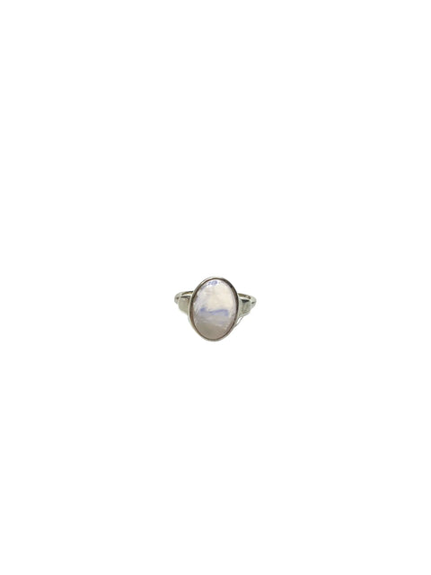 Adjustable Rose Quartz Gemstone Ring – Sterling Silver Band for Women | Handcrafted Fine Jewelry Made in USA Michelle Marie Boutique  Rings