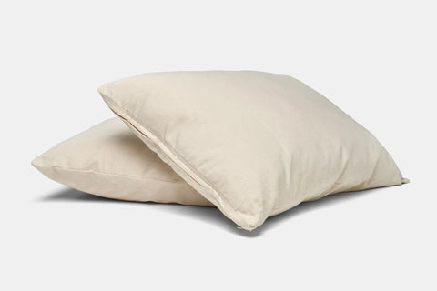 Adjustable Wool Pillow with Natural Cotton Cover | Organic & USA-Made | Great for All Sleep Positions American Blossom Linens  Pillows & Pillowcases