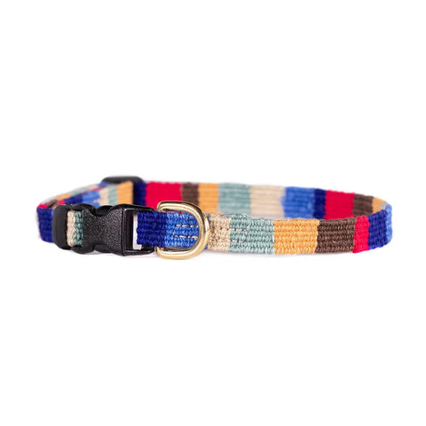 Adjustable XS Side-Release Pet Collar 8-12 Inch for Small Dogs and Cats – Vibrant Design | Made in USA Auburn Leathercrafters  item